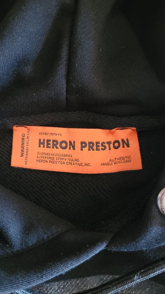 Heron Preston Hoodie/Суичър оригинално