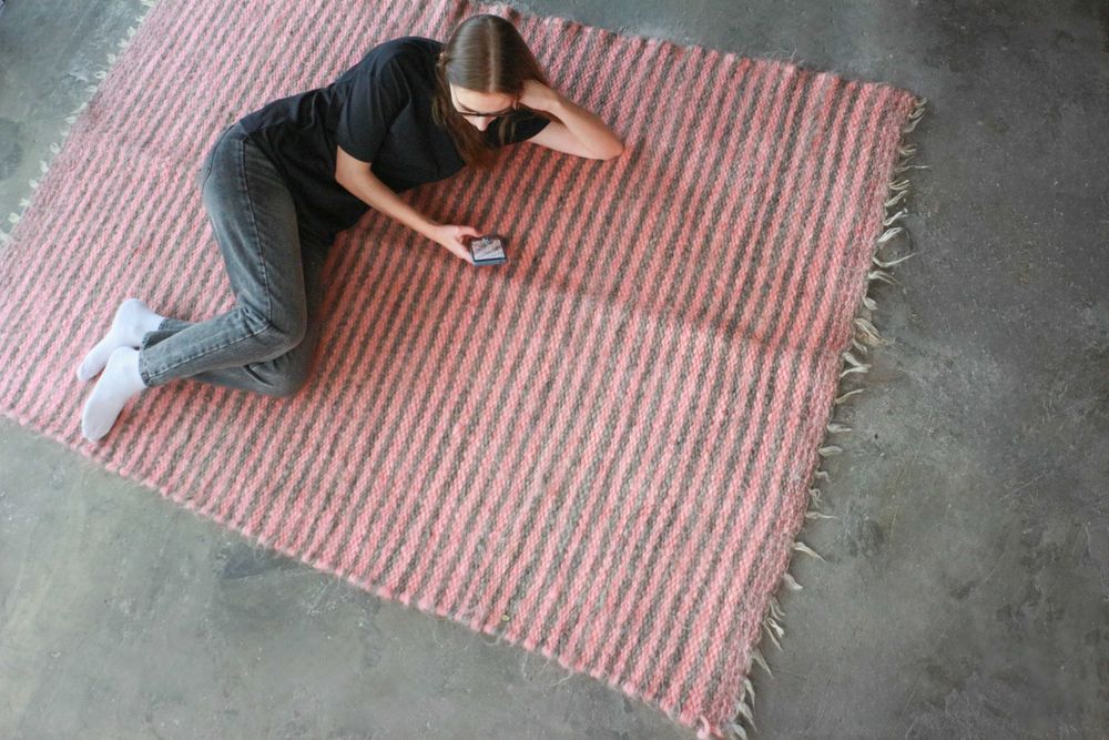 Ръчно тъкани килими.