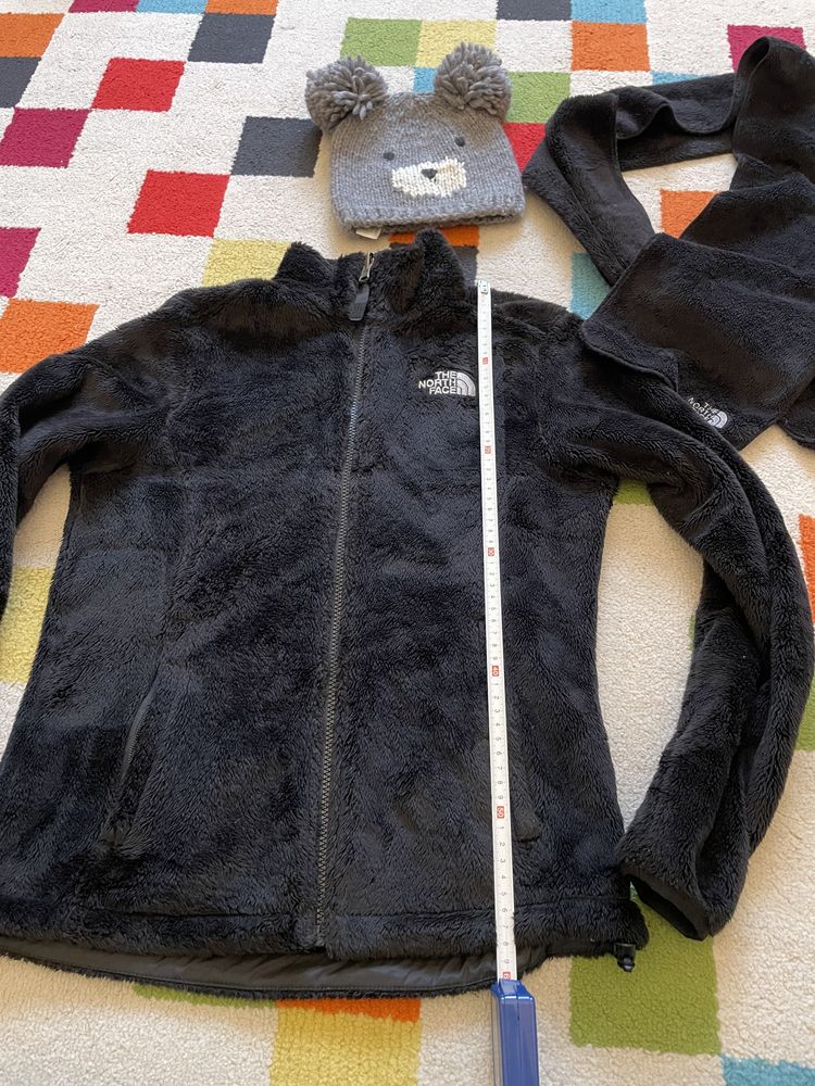 Hanorac f moale NorthFace si fular