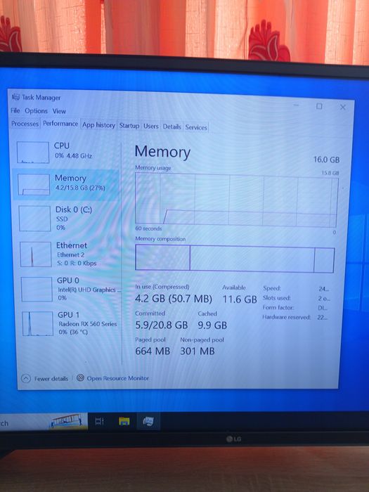 Pc HP Elitedesk 800 g4 tower i7 8700 rx560