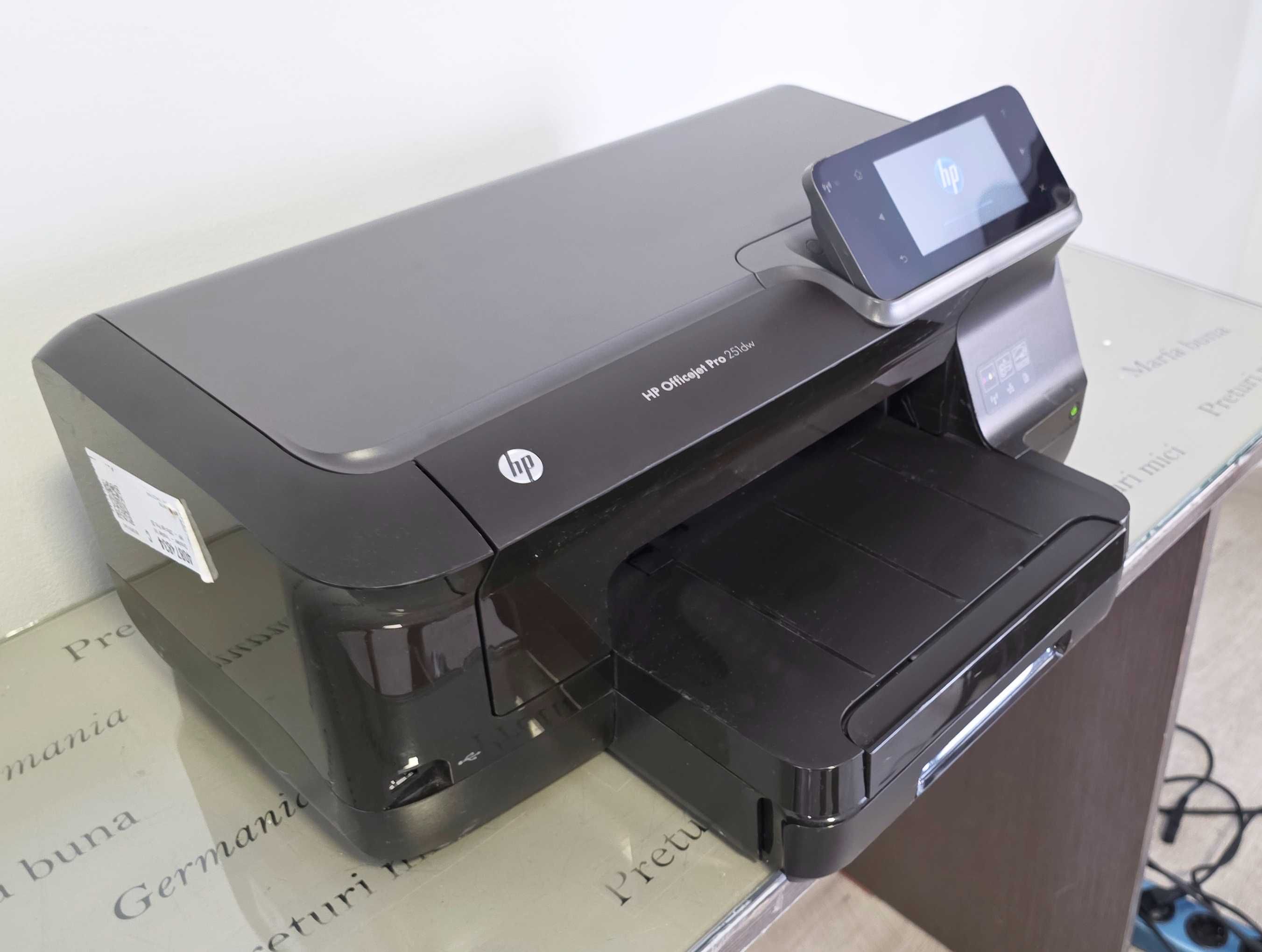 Imprimanta HP OfficeJet Pro 251dw - cu wireless,touchscreen etc..