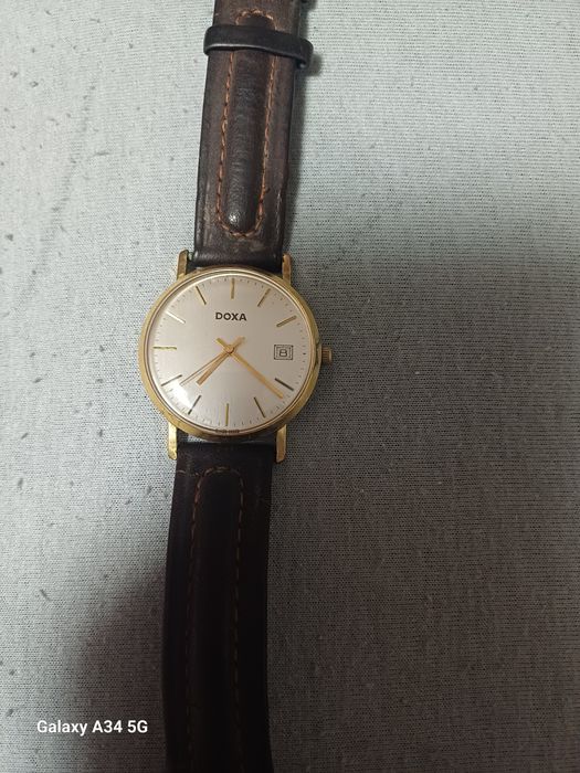 Ceas doxa mecanic original punte pe spate 1889.         6765.49