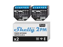 Умен Wi-Fi Ключ за Щори и Осветление Shelly Plus 2PM (2 Канала, 16A)