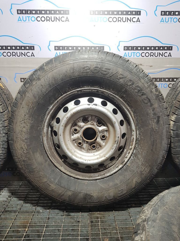 Jante aliaj Mitsubishi L200 2006 - 2010 (653) R16 +CAUCIUCURI