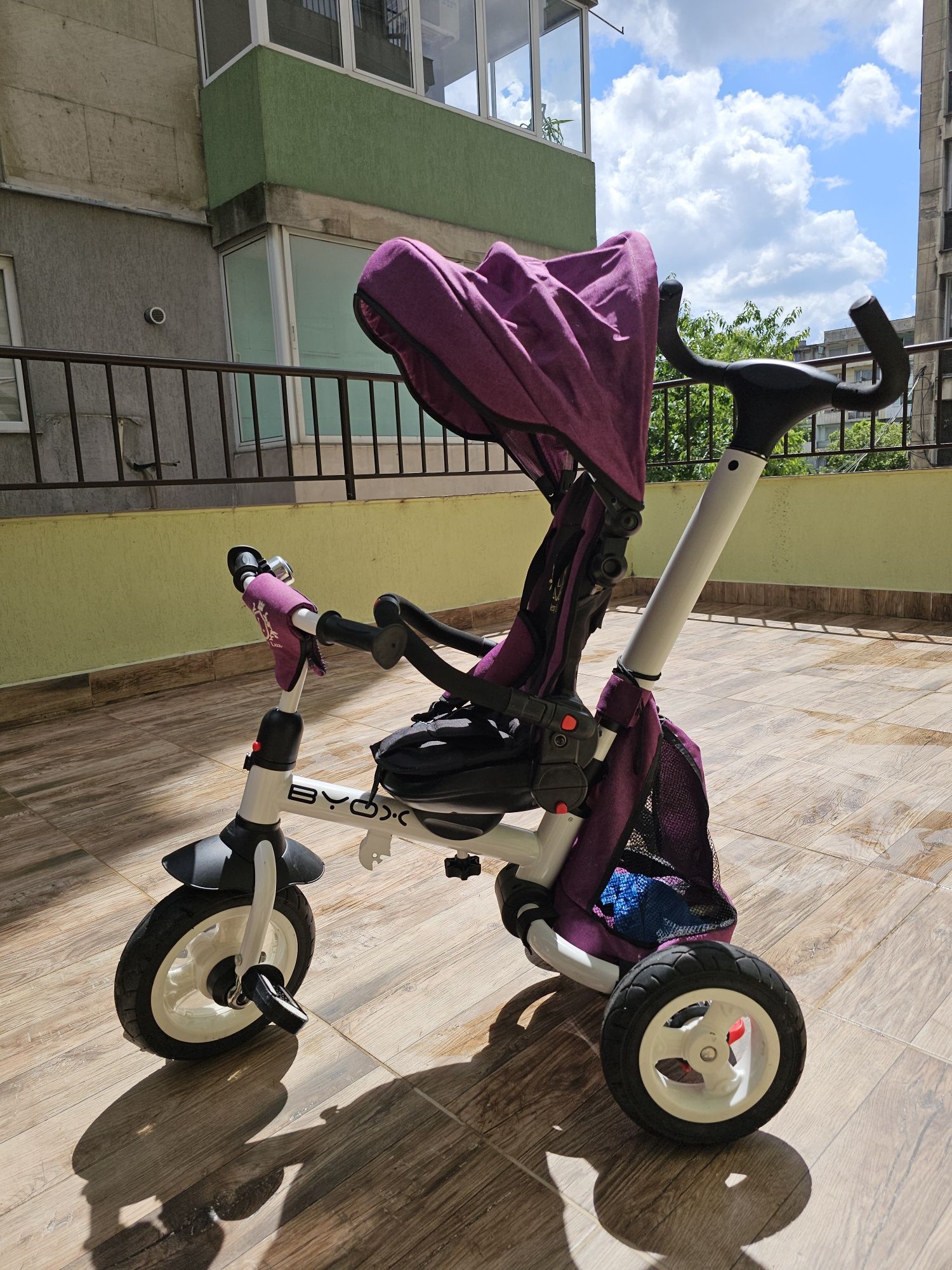 Детска триколка Flexy Lux лилав