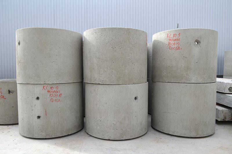 Бетонный кольца латок бардюр