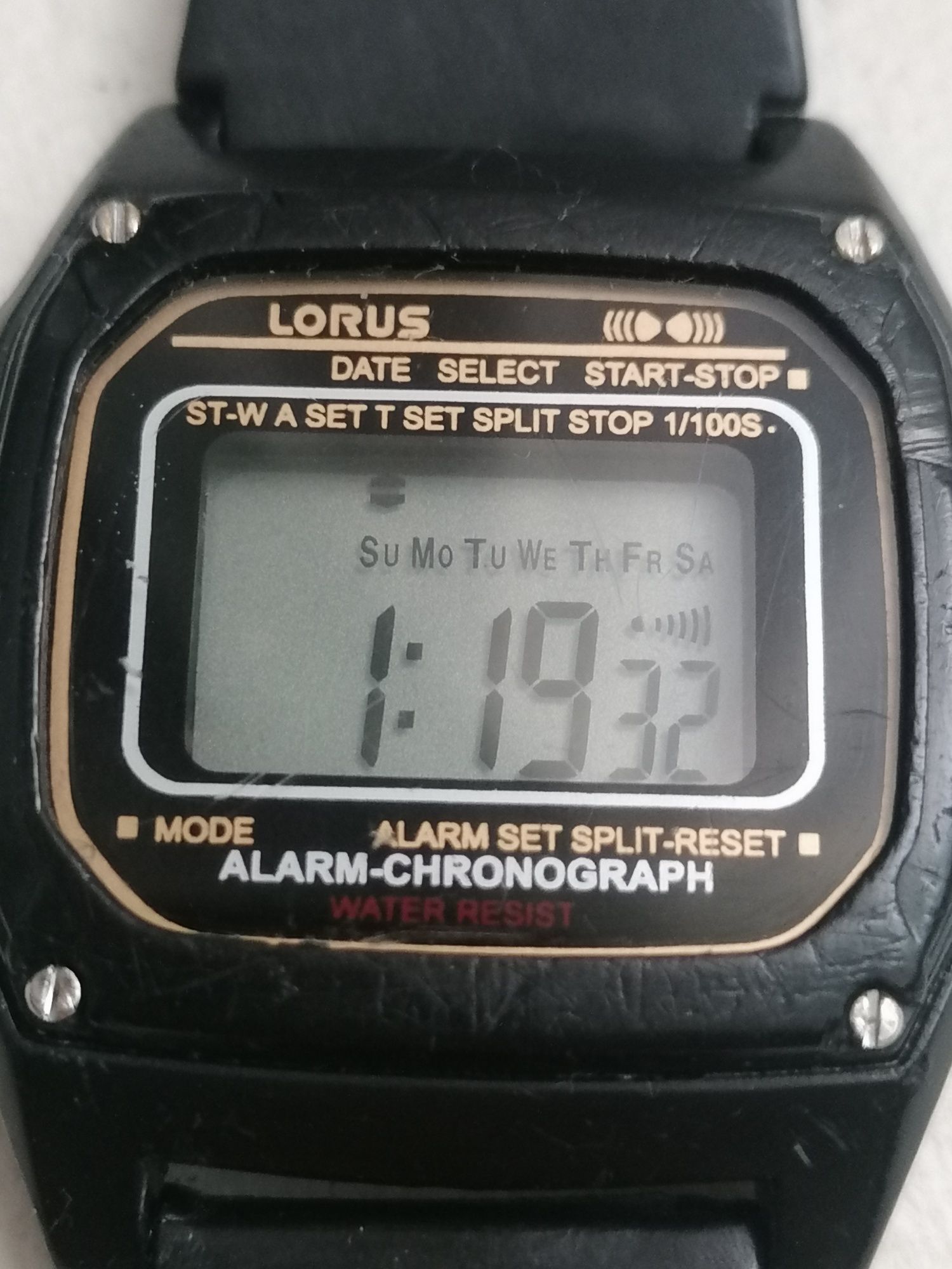 Ceas vintage Lorus alarm