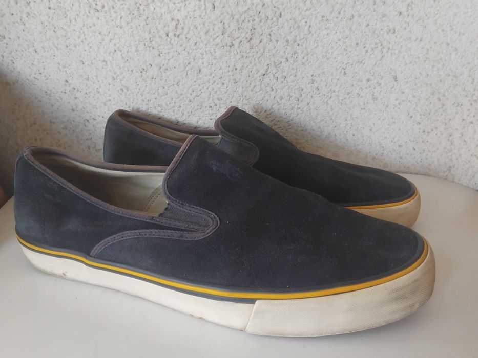 Ralph Lauren 100% оригинални спортни обувки / кецове - естествена кожа