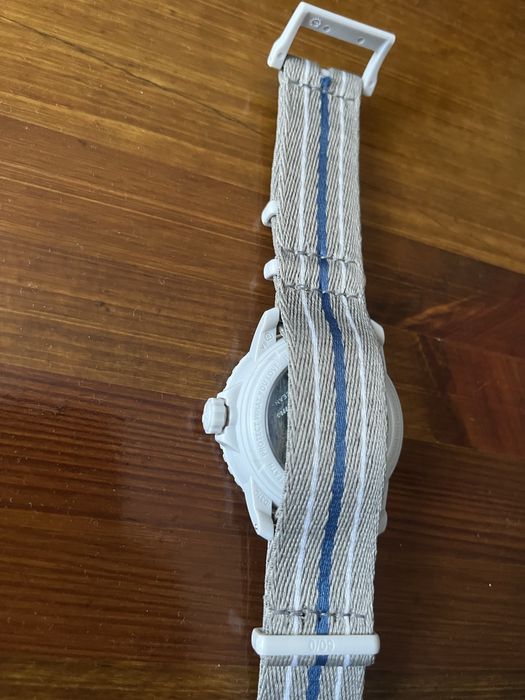 Ceas Swatch x Blancpain - Scuba Fifty Fanthoms - Antarctic Ocean