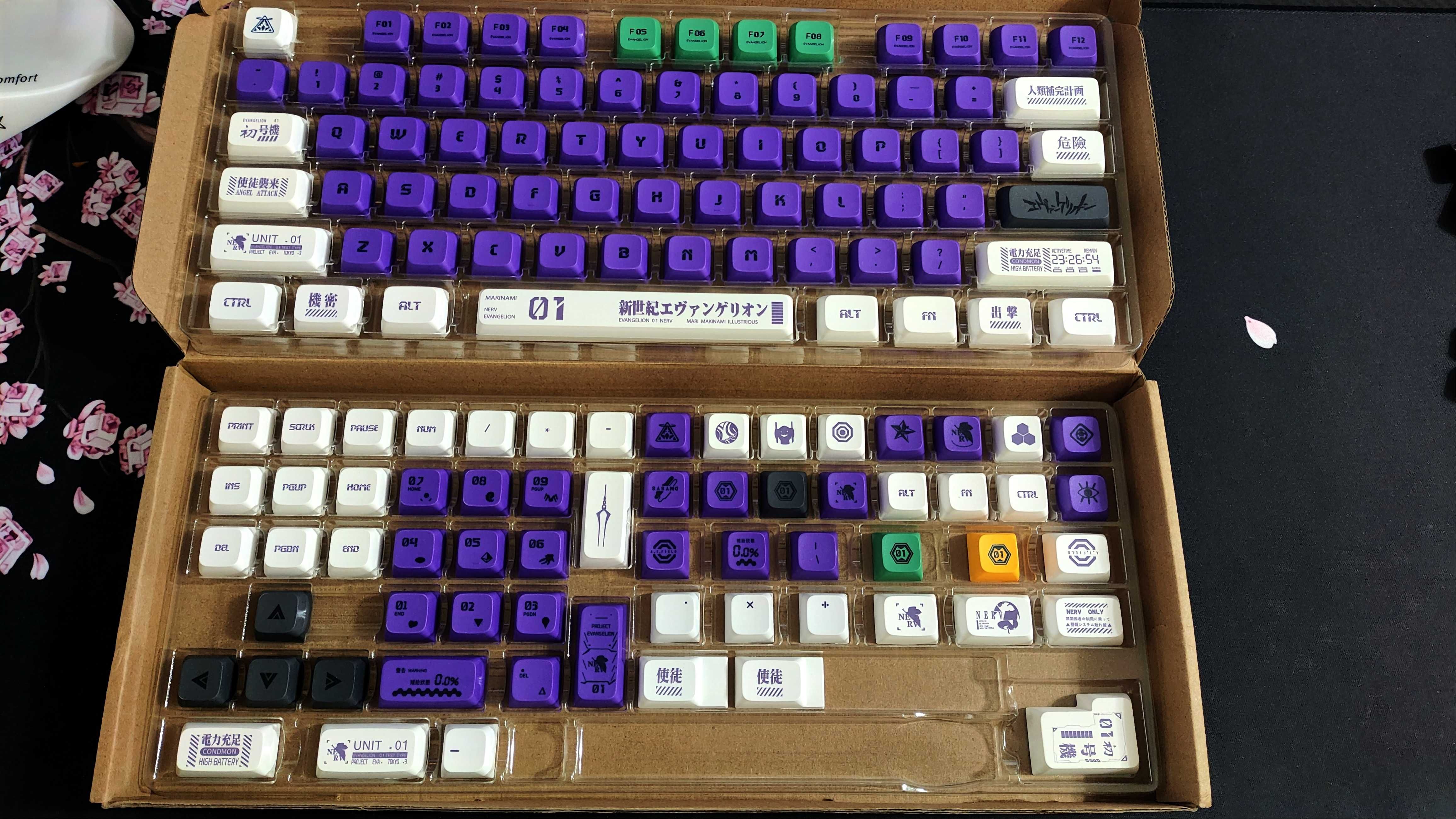 новые кейкапы PBT XDA keycap