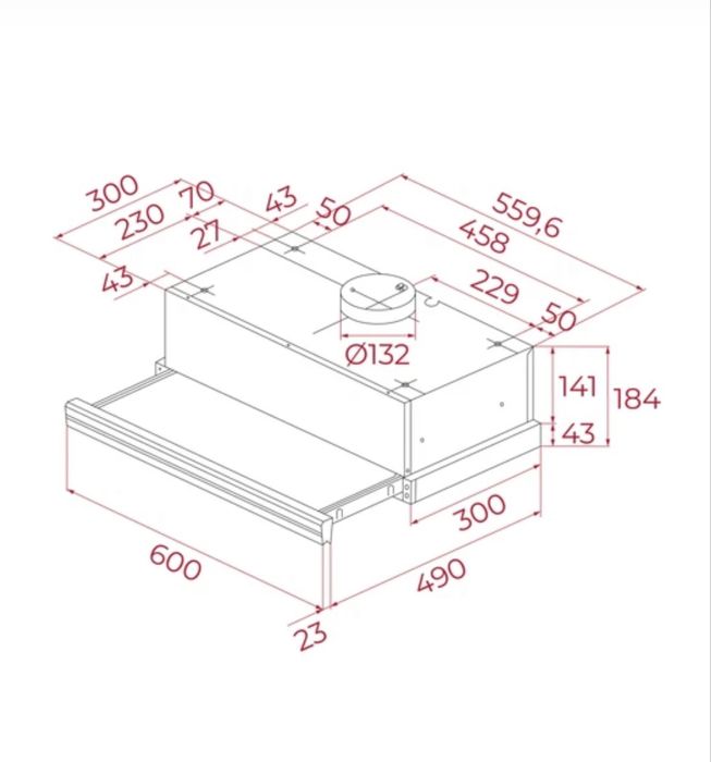 Абсорбатор ТЕКА CNL 6415 Inox