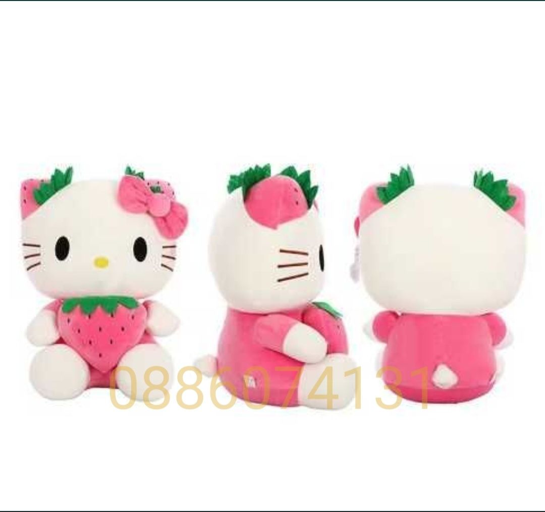 Плюшена играчка Hello Kitty Sanrio Kuromi, Плюшена играчка Кити, 30см