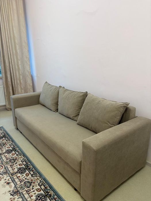 Диван раскладной светло коричневый