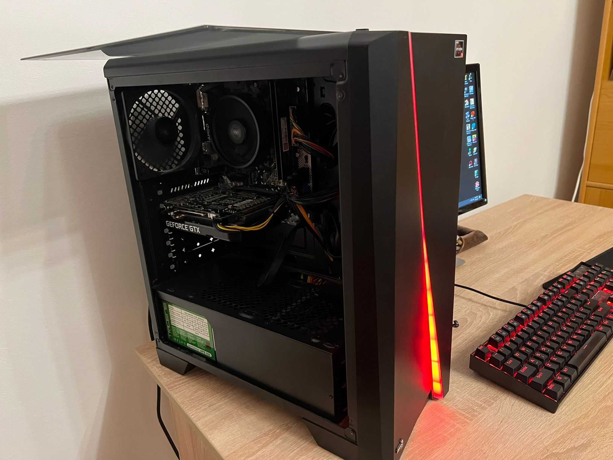 PC GAMING : AMD RYZEN 5 3600, GTX 1660 6GB, 16RAM, 250GB SSD, 1TB HDD.