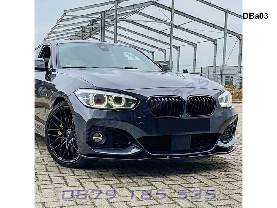 Тунинг лип спойлер предна броня BMW 1 F20 F21 бмв ф20 ф21 добавка