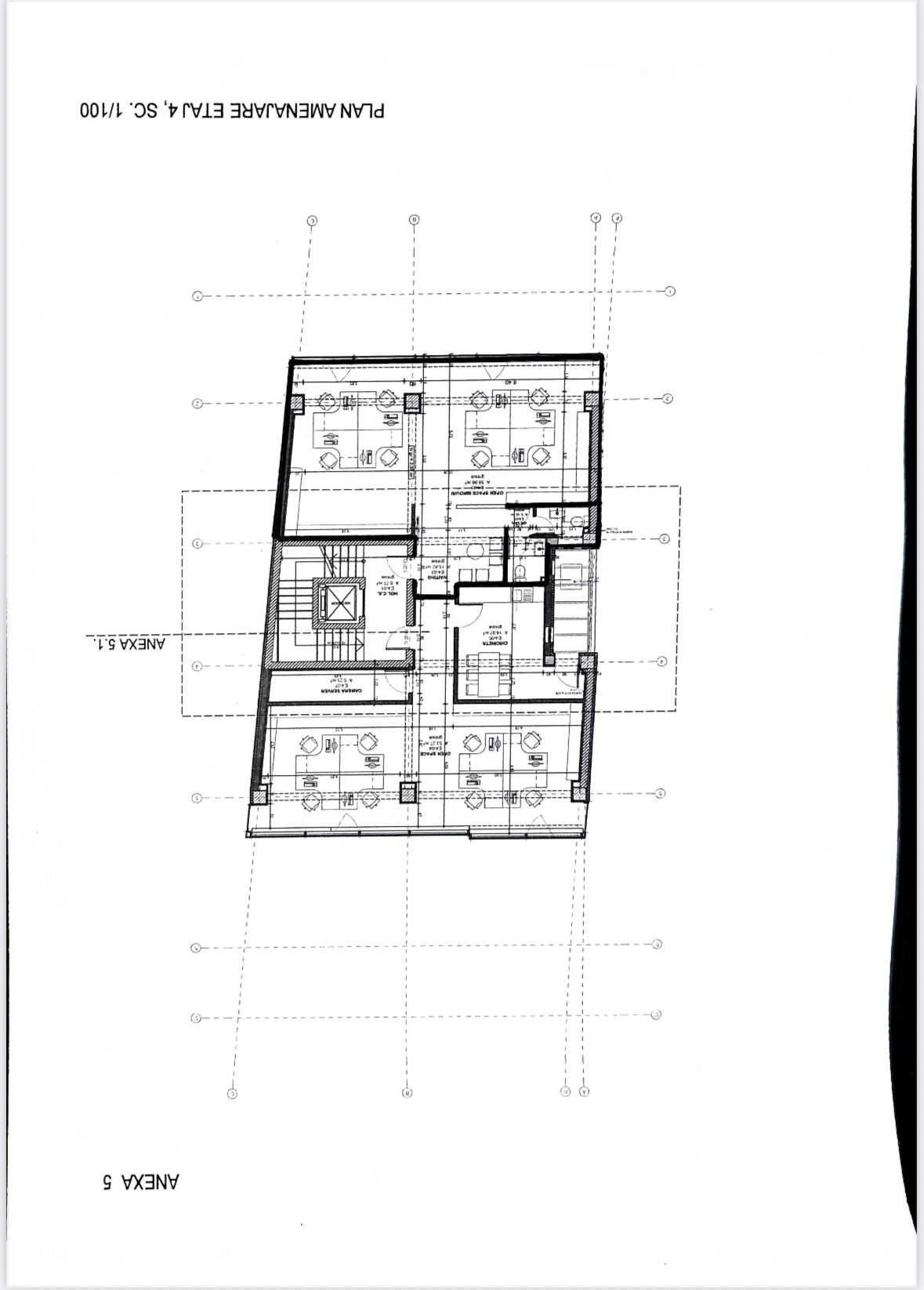 13 Sept-Prosper- Spatiu birouri 80 mp  pret 12 euro mp