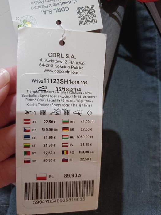 Pantaloni Coccodrillo mar.146+Tenesi Coccodrillo mar.35