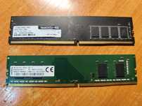Продам две плашки оперативной памяти ddr 4 2x8 GB