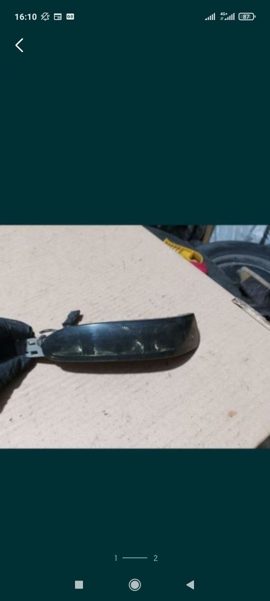 Lampă lumină la semnalizare stânga la oglindă  Mercedes ML GL