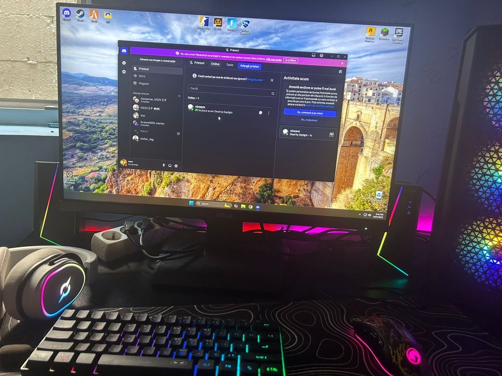 Vând setup gaming!