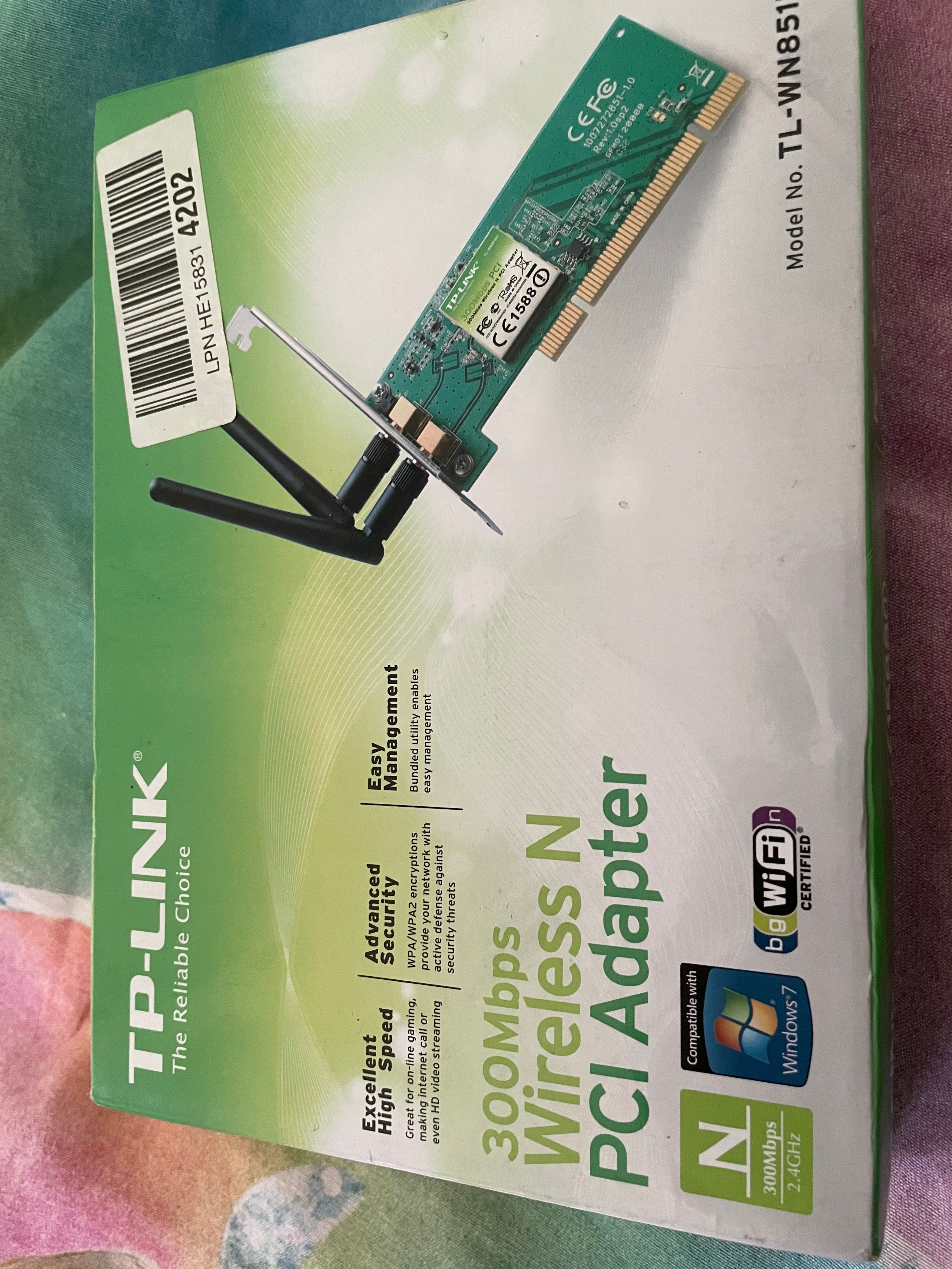 TP-Link TL-WN851ND Wi-fi Wlan