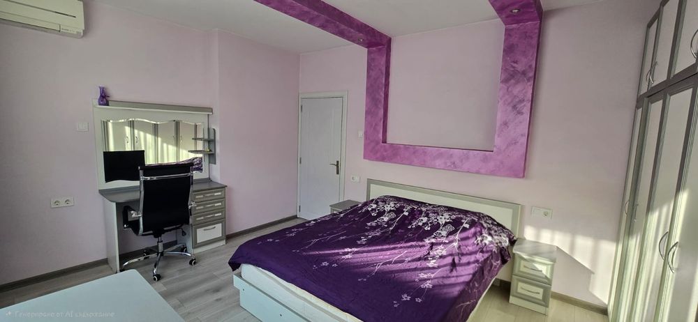 Дава се под наем Тристаен апартамент в Пловдив, Въстанически - 110 кв.м за 663 € - Снимка #9