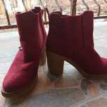 Botine dama catifea