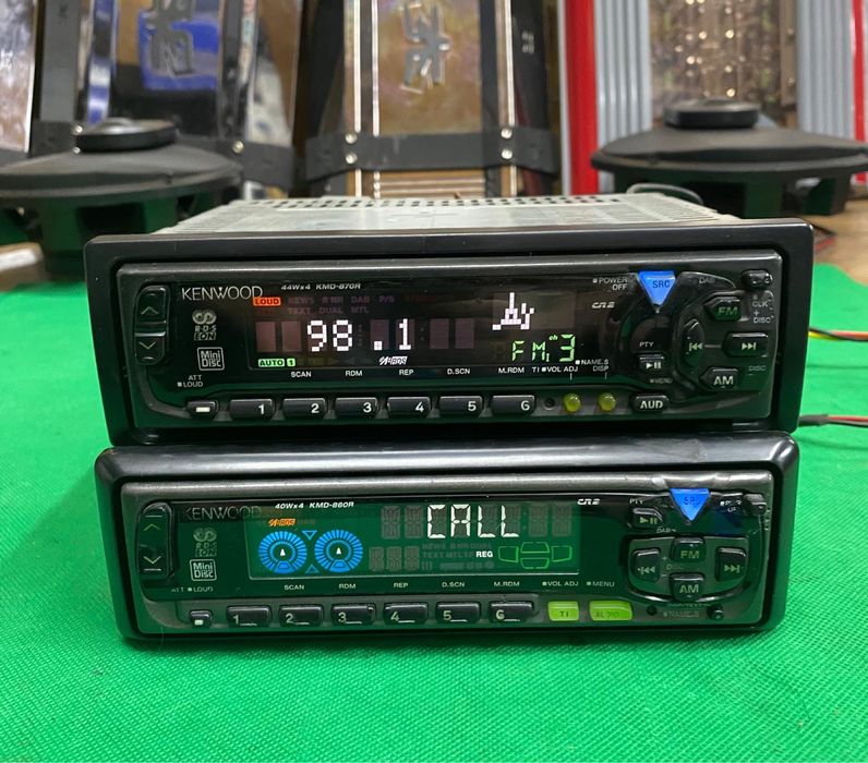 Player auto MD Kenwood  KMD 860/870-adaptor BT Usb