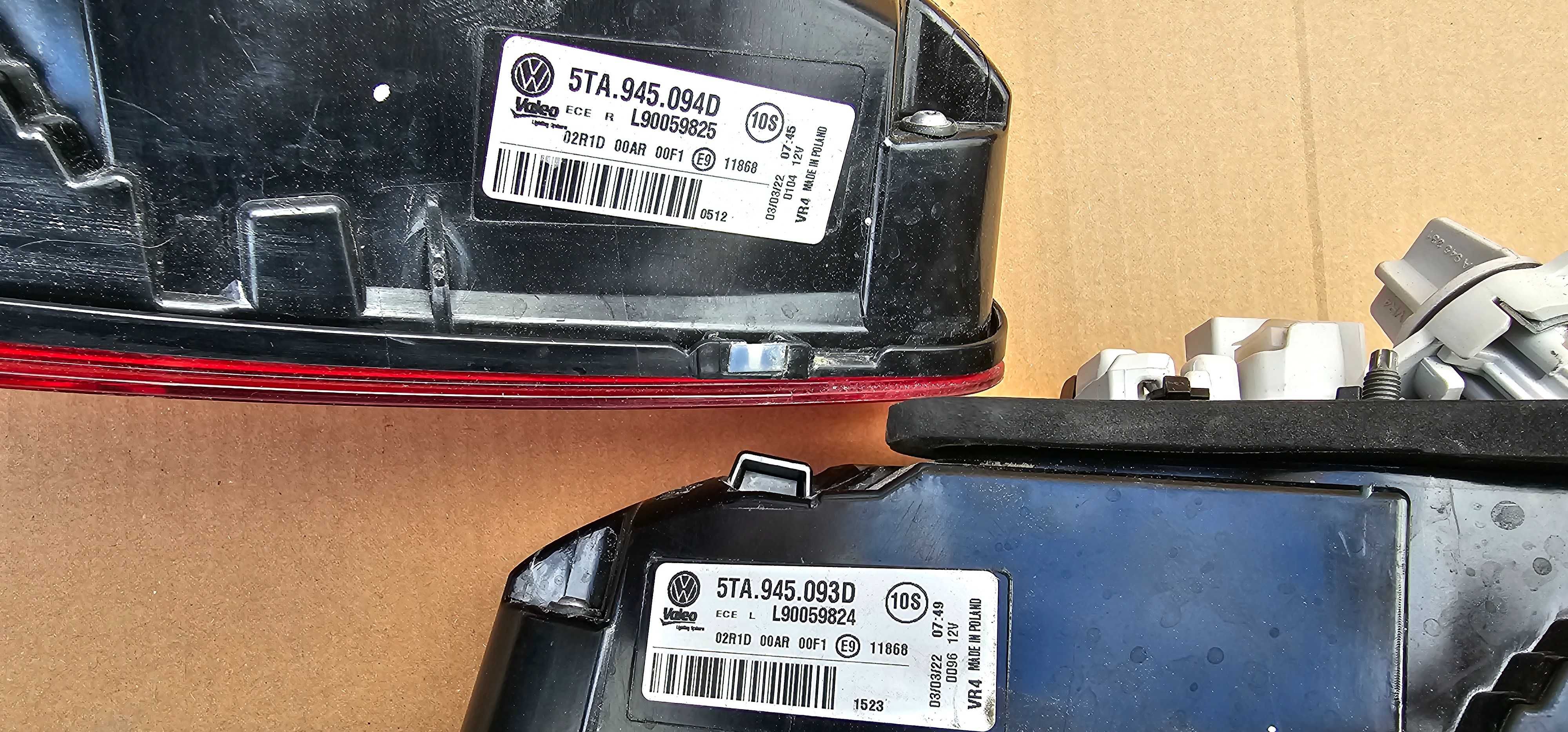 Stop haion LED stanga / dreapta spate Vw Touran 5T 2016 2017 2018