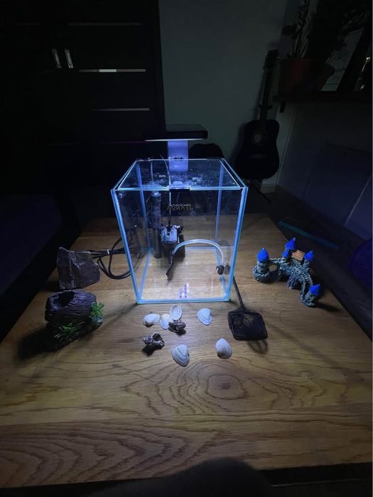 Acvariu Aquael Shrimp 7L + accesorii