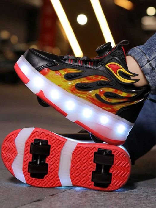 Роликовые  кроссовки .