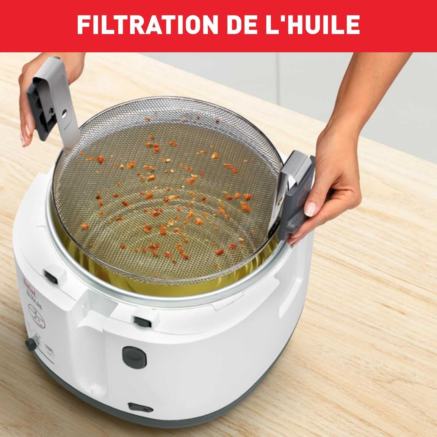 Фритюрник Tefal FF162131, Filtra One,вместимост 1,2кг,1900W