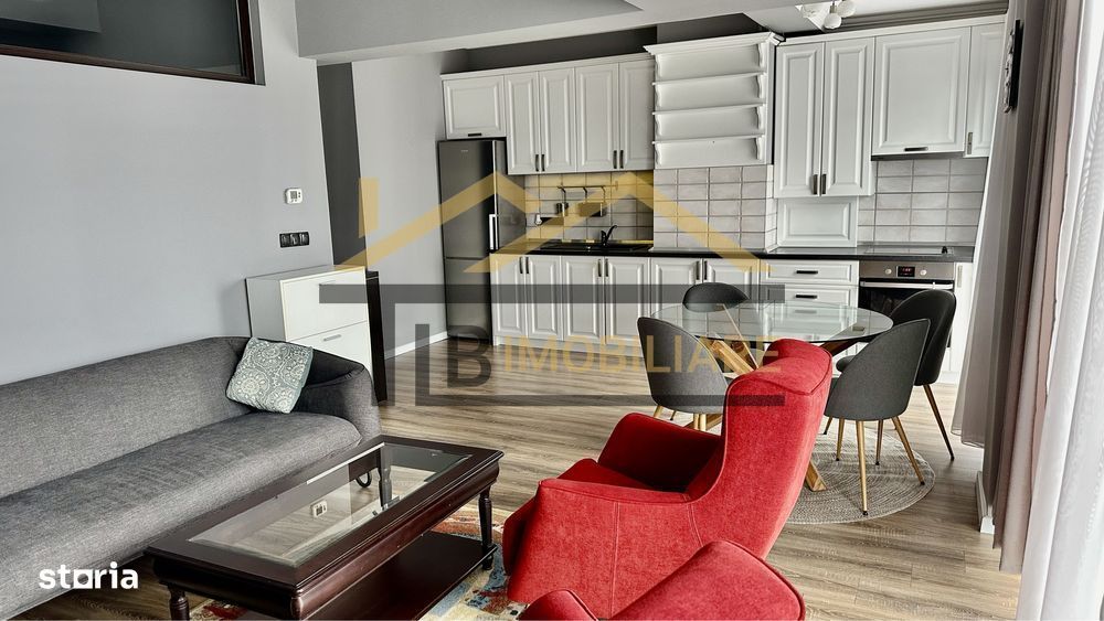 Inchiriez apartament 2 camere, 60mp, parcare, Zona Acta Residence