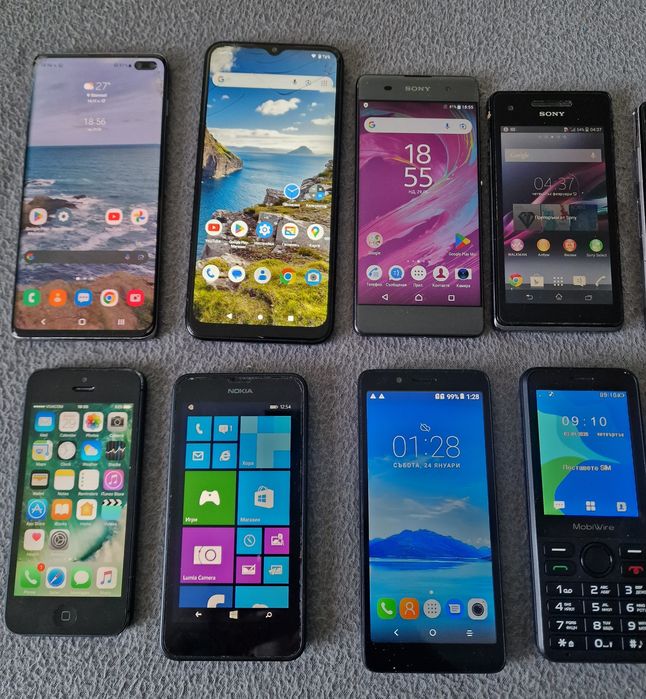 Телефони Samsung Nokia Sony iPhone lumia