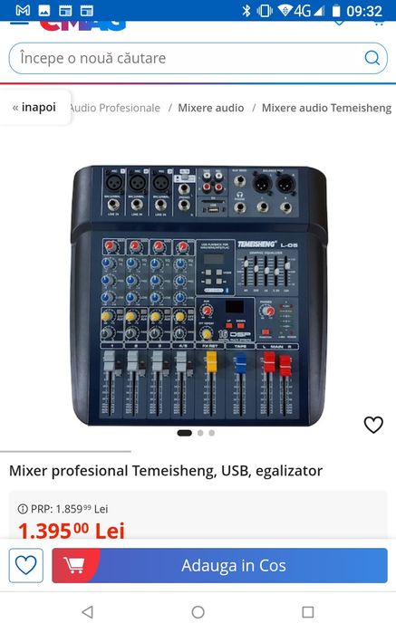 Mixer cu Mp3 provenienta Coreia.
