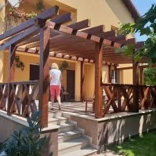 Dulgherie asteriala acoperis terase din lemn