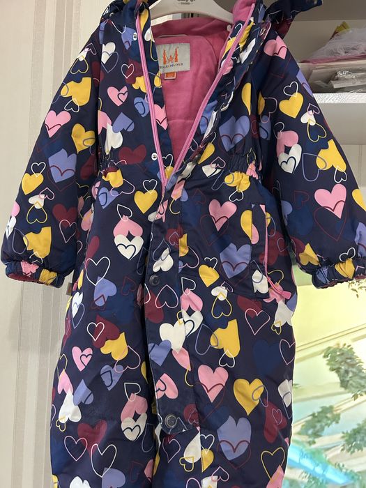 Зимний комбинизон для девочки!