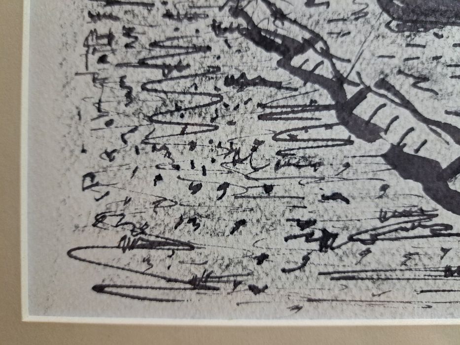 Tablou "Bărci", Vasile Grigore(n.1935- d.2012),