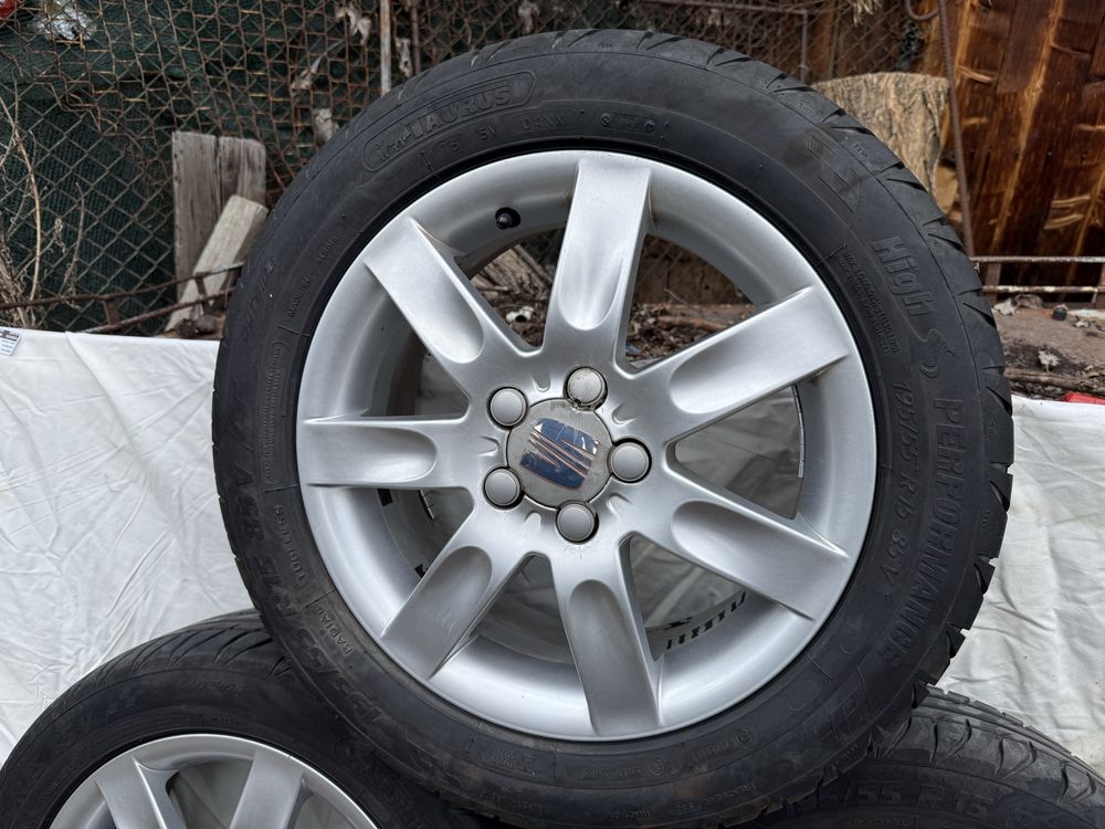 Алуминиеви джанти 15” за Seat Ibiza с летни гуми