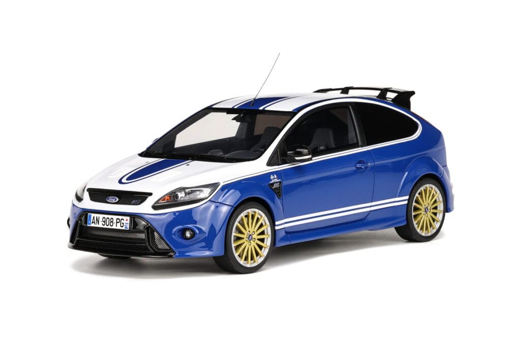 Macheta auto Ford Focus Mk2 Rs Le Mans Blue 2010, 1:18 Otto Models (OT