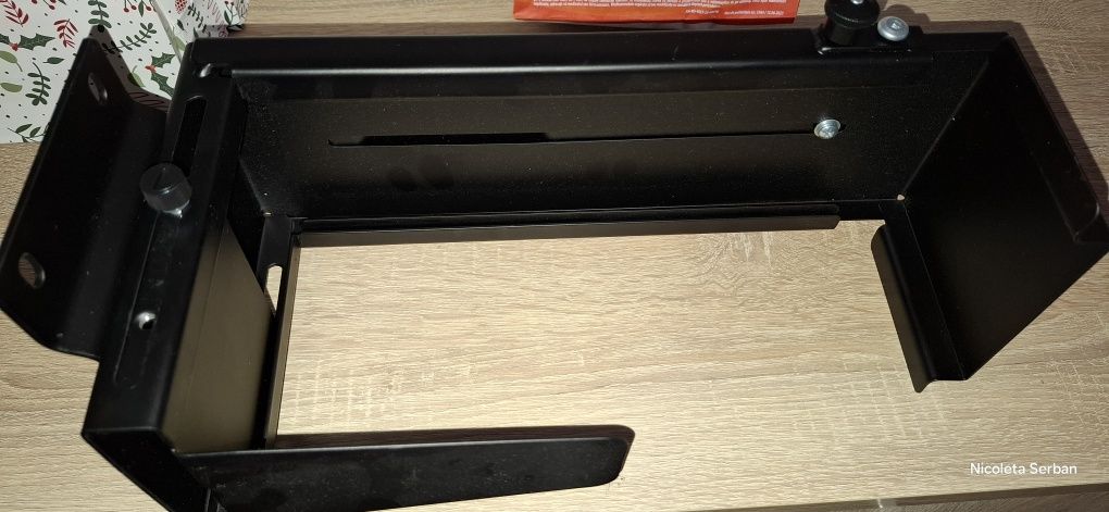 Suport PC montare sub masa extensibil/rotativ