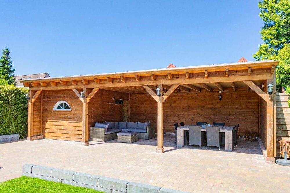 Vând foișor și garaje auto Terase din lemn -foișoare la comanda -pergo