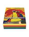 Carton colorat asortat, A4, 250 coli, 10 culori, 160gr/ m2, DACO, nou