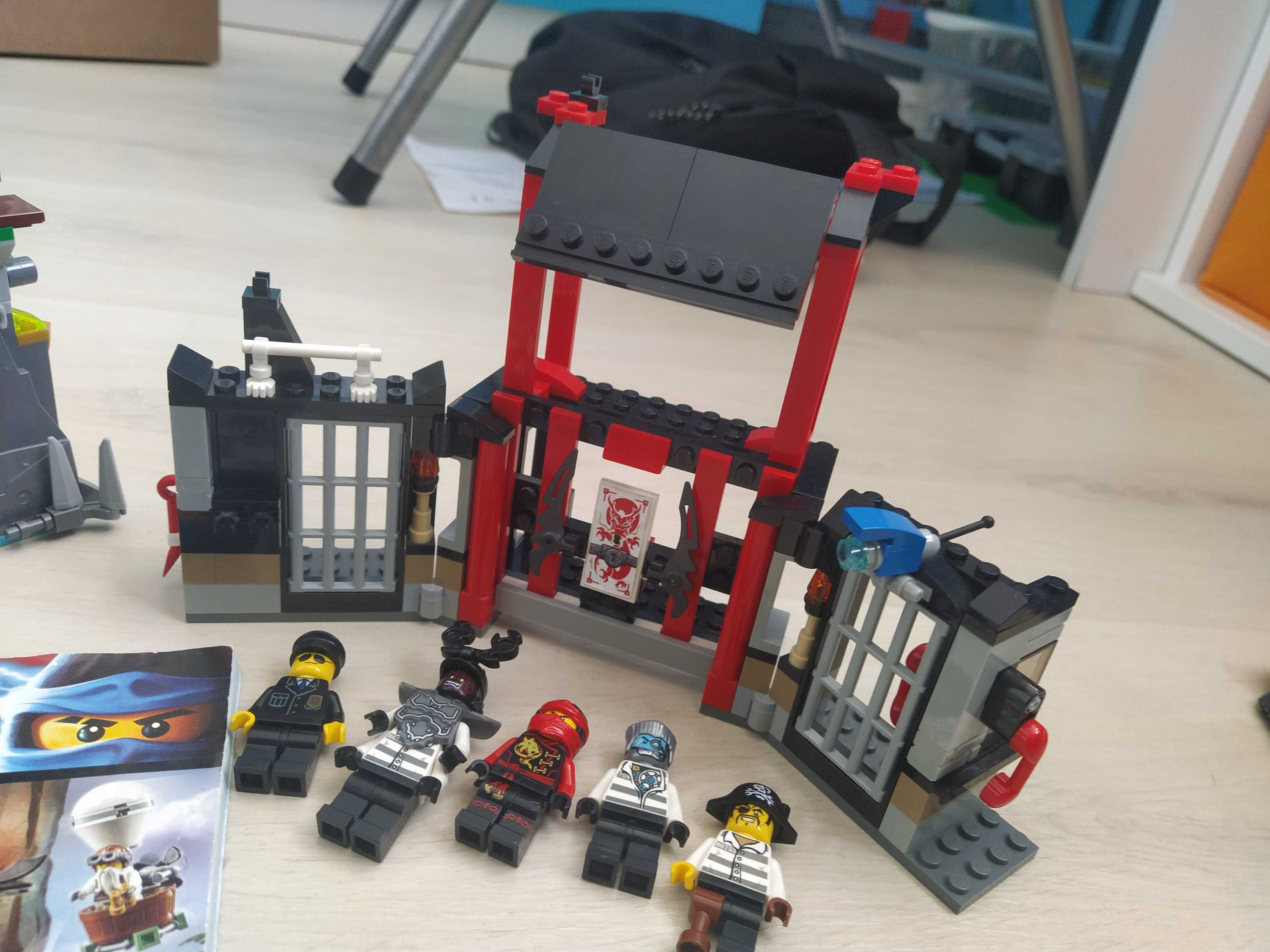 Lego Ninjago сетове Tiger widow island и Бягство от затвора Криптариум