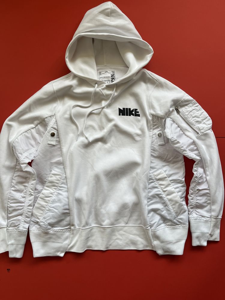 NIKE x Sacai - NRG Hoodie “Hype Rare” : S /М Оригинал