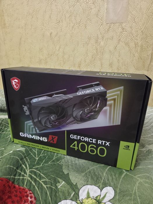Видеокарта RTX 4060 8gb Msi Gaming X