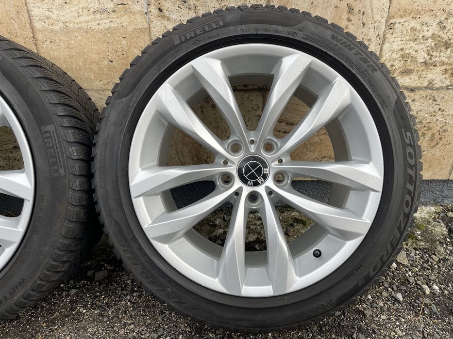 Jante Roti 18 BMW F10 Seria 5 6 Anvelope iarna 245 45 R18 / 275 40 R18