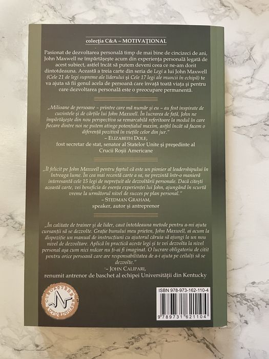Cele 15 legi supreme ale dezvoltarii personale