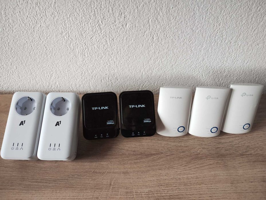 Mix power line wi-fi repeater Tp-link A1