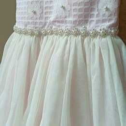 Официална детска/бебешка/шаферска рокля 86-92см, 2г.